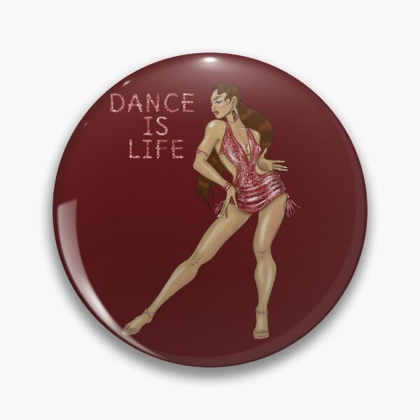 Item preview, Dance is Life, Latin dancer Girl designed and sold by La Loca.
