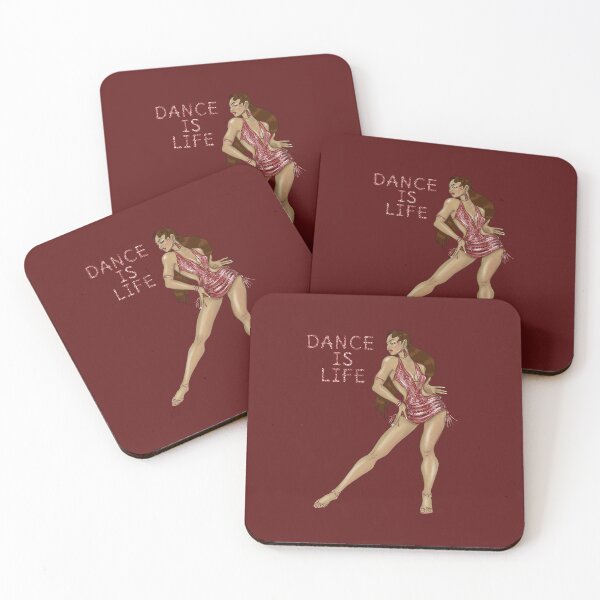 Item preview, Dance is Life, Latin dancer Girl designed and sold by La Loca.
