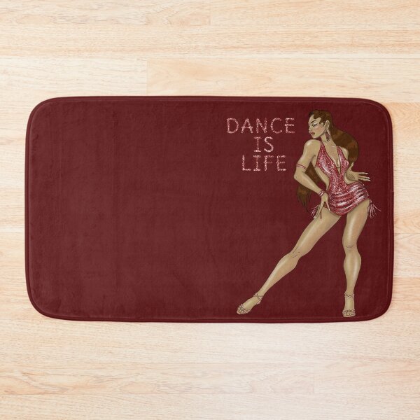 Item preview, Dance is Life, Latin dancer Girl designed and sold by La Loca.
