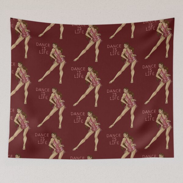 Item preview, Dance is Life, Latin dancer Girl designed and sold by La Loca.