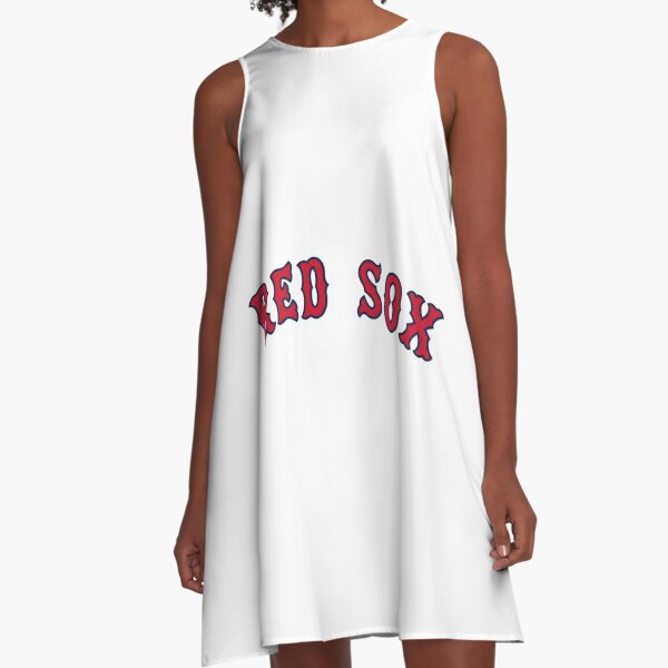 Women's Red Sox Dress - White – Fan Dress