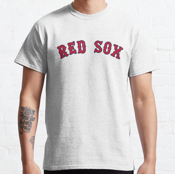 Men's Majestic Andrew Benintendi Navy Boston Red Sox Official Name & Number T-Shirt