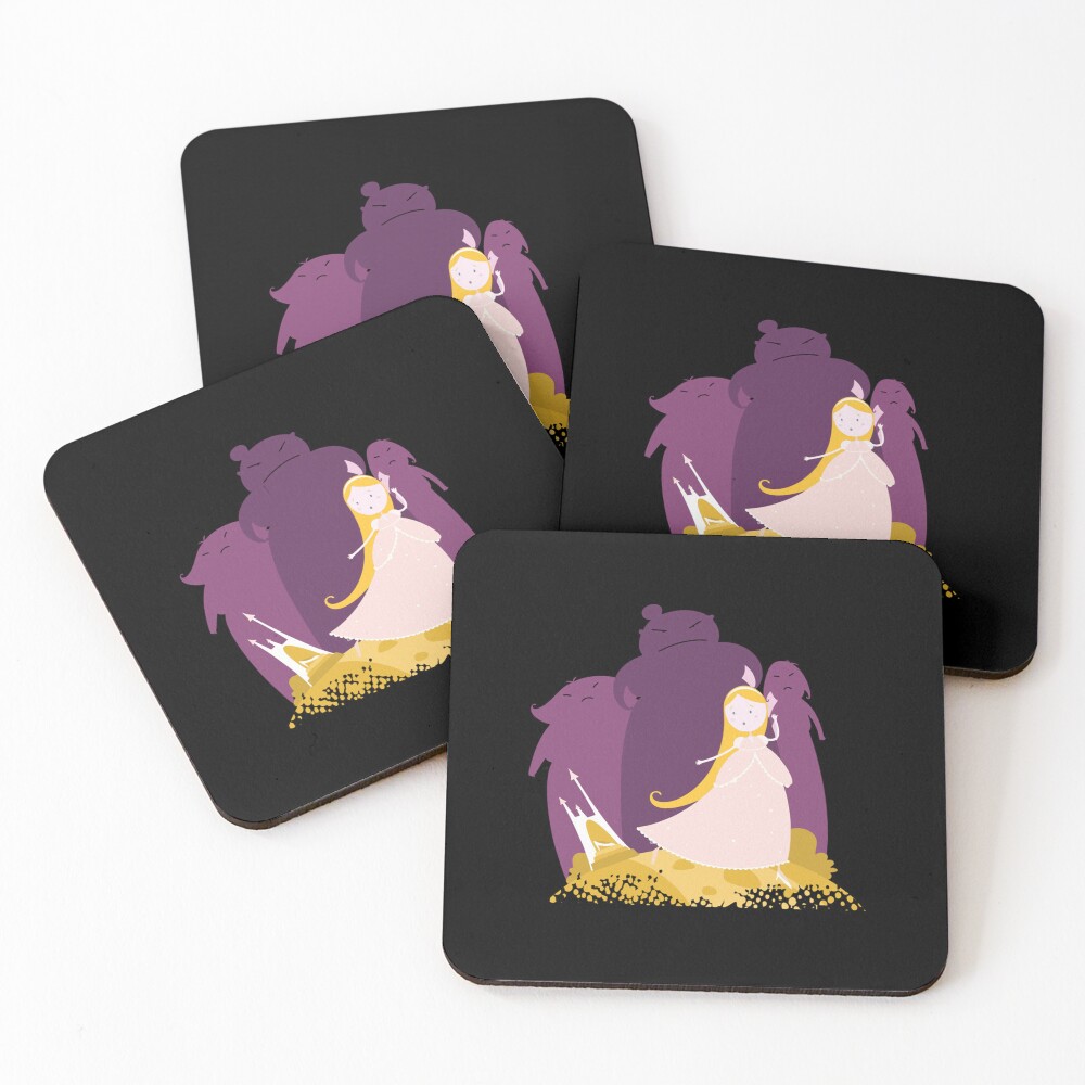 Item preview, Coasters (Set of 4) designed and sold by MathildLazure.