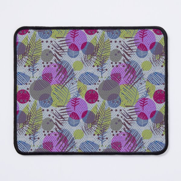 Item preview, Leaves geometric mix designed and sold by Alessandro Remo Mazzoni Remotextiles.