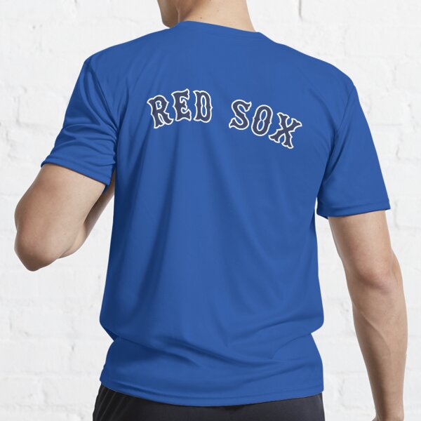 Boston Red Sox Baseball Majestic Blue T-Shirt XL Logo MLB Fenway