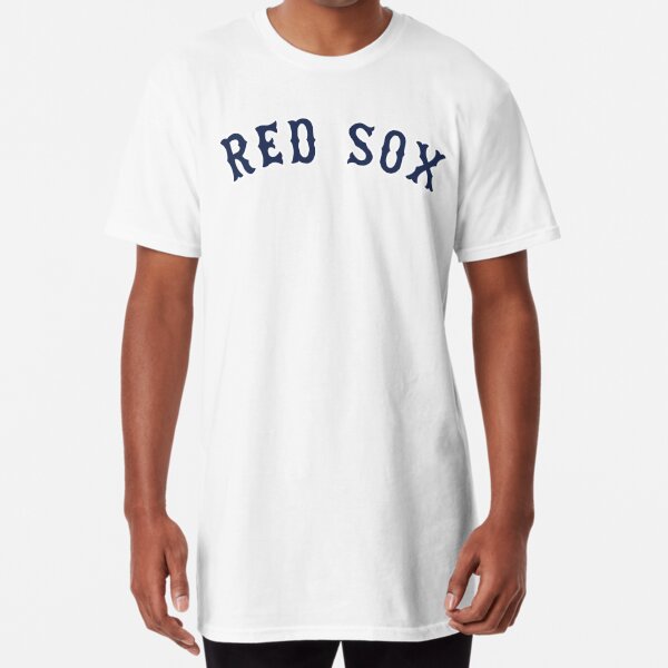 Men's Boston Red Sox White Graphic T-Shirt