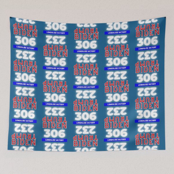 Item preview, Biden Over Trump 2020 Landslide Victory Not Even Close designed and sold by shailab-aptiste.