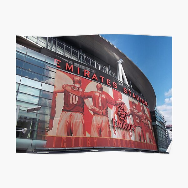 Emirates Stadium, London Poster