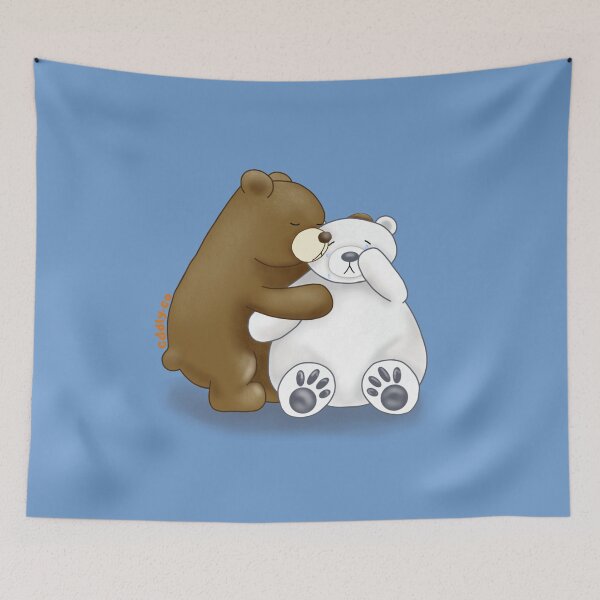 Item preview, Potato Bear and Mochi Bear designed and sold by cddlydotco.