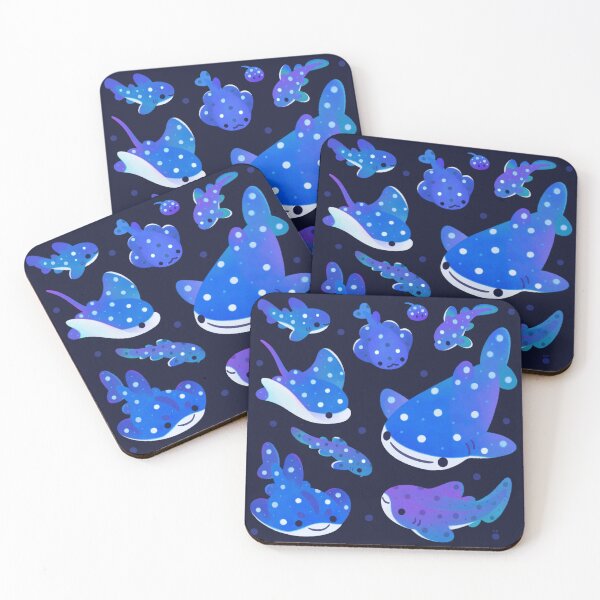 Item preview, Polka dot shark - dark designed and sold by pikaole.