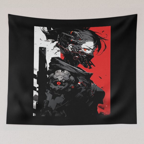 Item preview, Cyberpunk Assassin  - Red Path designed and sold by Splatter-arts.