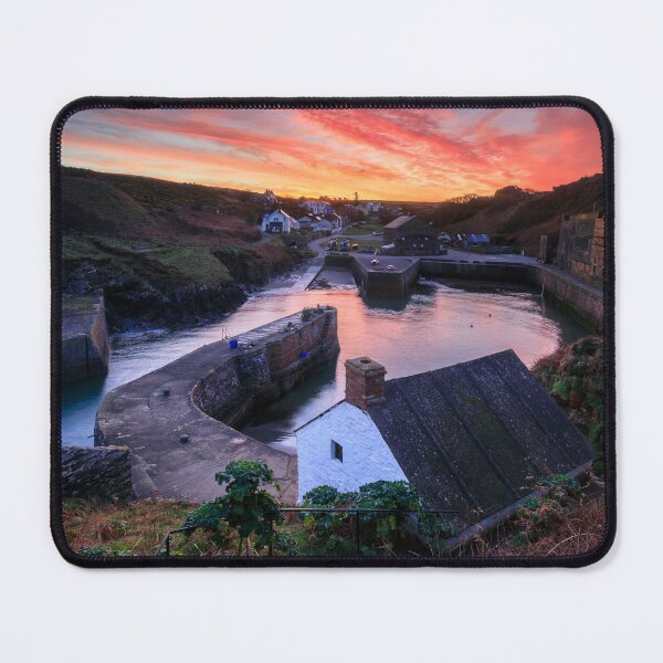 Item preview, Sunrise over Porthgain Harbour designed and sold by bitm2007.