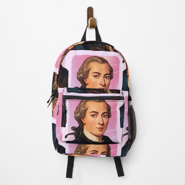 Item preview, German Philosopher Friedrich Heinrich Jacobi - pink - illustration designed and sold by Litstoy.
