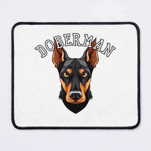Item preview, natural ear Doberman designed and sold by Tee Studio.
