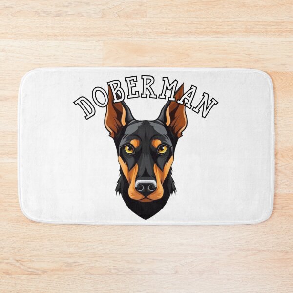 Item preview, natural ear Doberman designed and sold by Tee Studio.