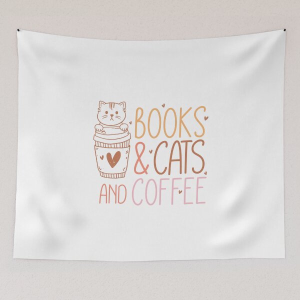 Item preview, Books & cats and coffee designed and sold by Acim0.