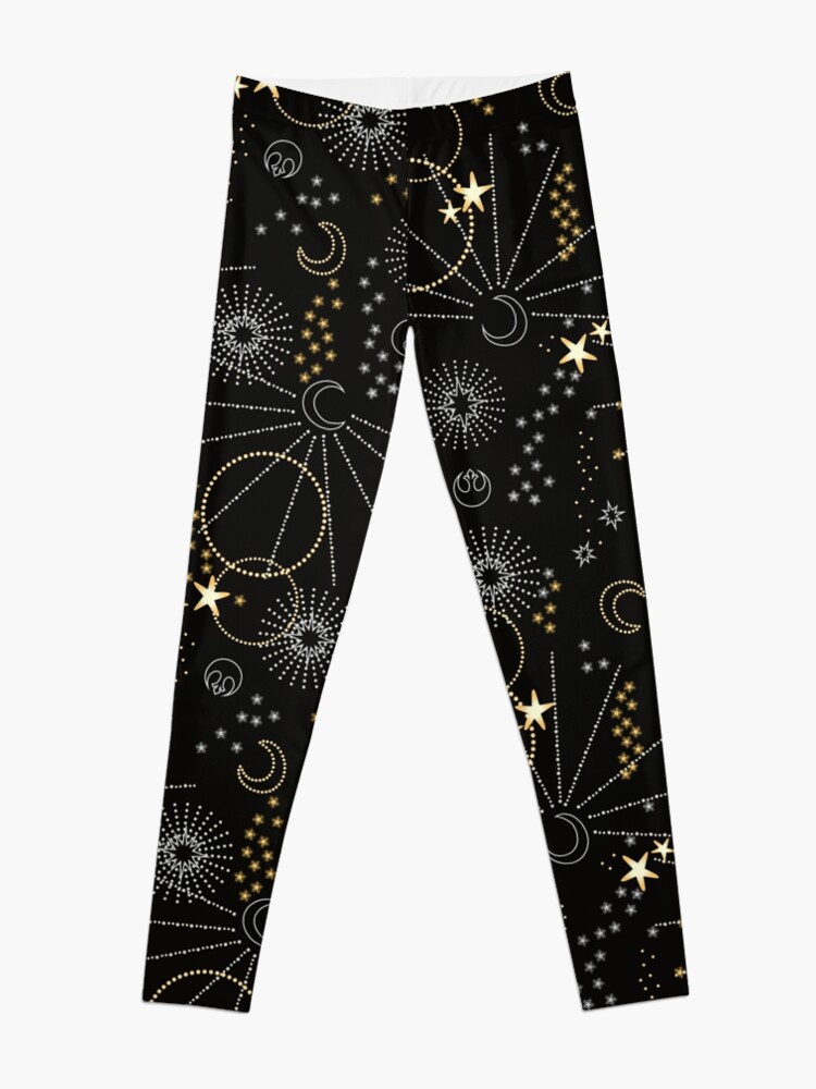 Alternate view of Galactic Pattern Leggings