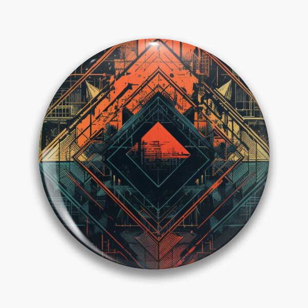 Item preview, Geometrical abstract T-Shirt designed and sold by Beyond The Veil.