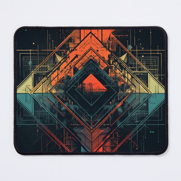 Item preview, Geometrical abstract T-Shirt designed and sold by Beyond The Veil.