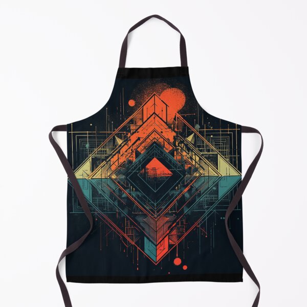 Item preview, Geometrical abstract T-Shirt designed and sold by Beyond The Veil.