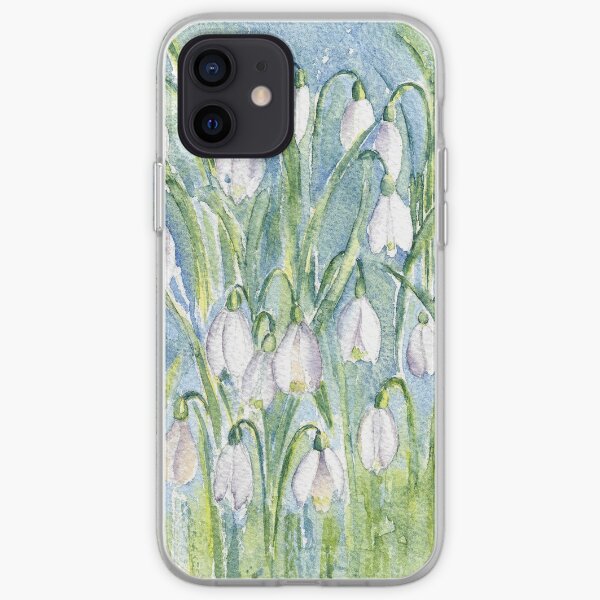 Snowdrops iPhone Soft Case