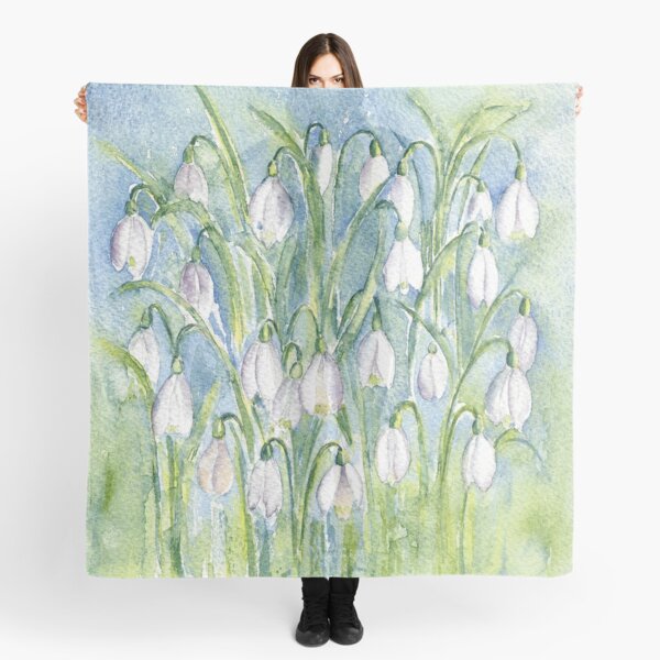 Snowdrops Scarf