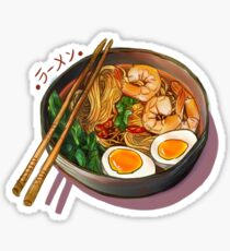 Japanes Ramen Nudeln Schüssel Sticker