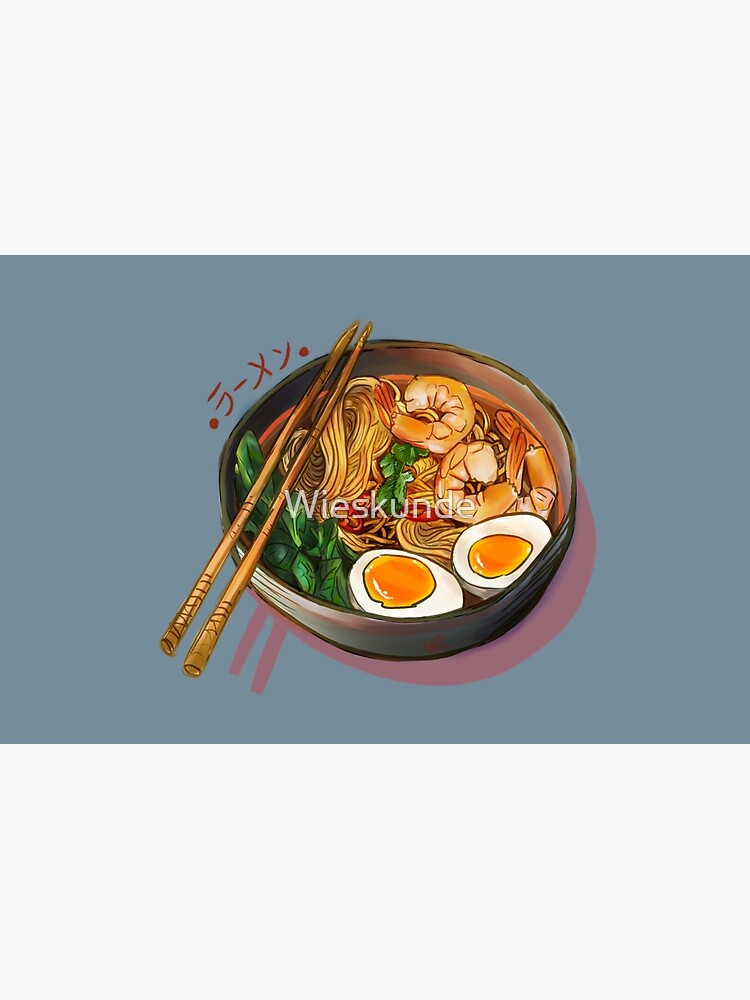 Japanses Ramen Noodles Bowl by Wieskunde