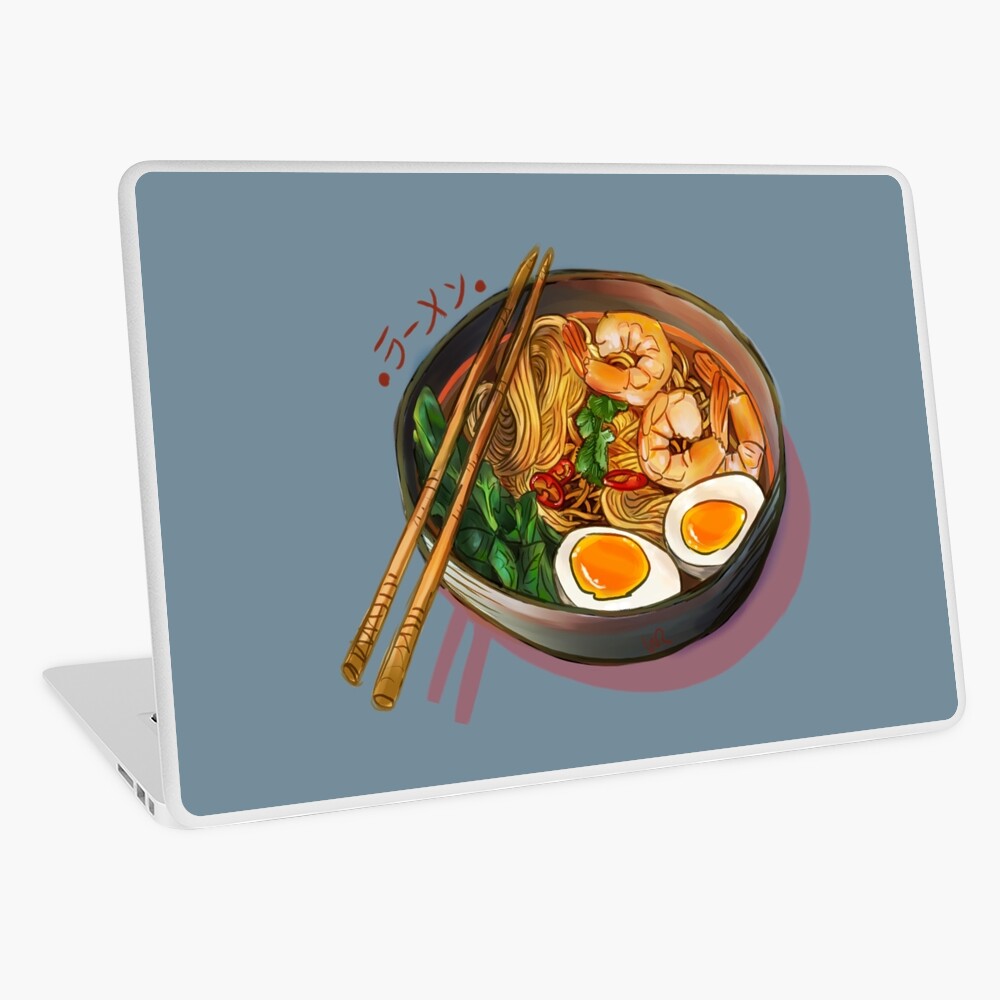 Japanses Ramen Noodles Bowl Laptop Skin