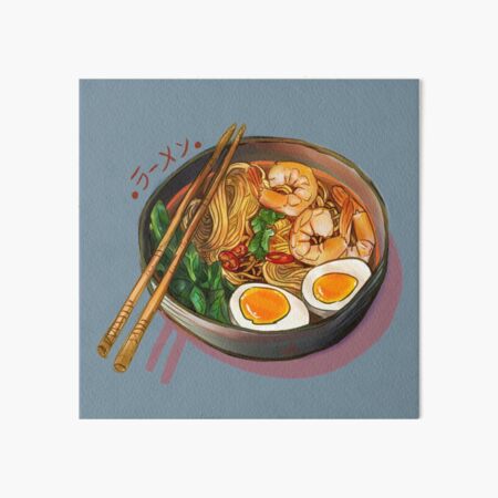 Noodle Wall Art Redbubble - ramen bowl with noodles roblox