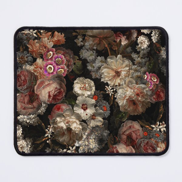 Item preview, Flemish Masters - Vintage Midnight Botanical Garden Pattern NightGarden  designed and sold by UtArt.