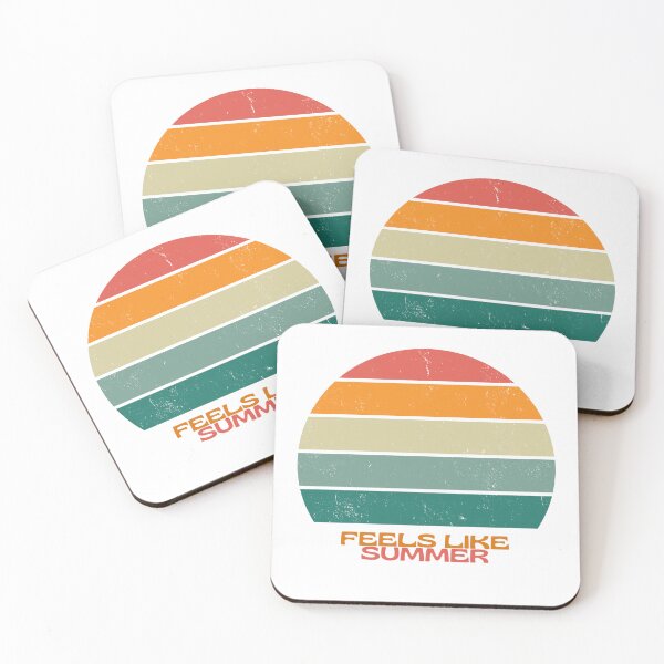 Item preview, feels like summer sticker designed and sold by createliermira.
