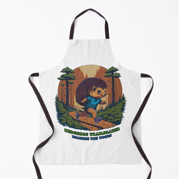 Item preview, Untamed Spirit Tee: Fearless Hedgehog in Enchanting Woods designed and sold by zax454.