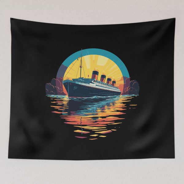 Artikelvorschau, Retro Titanic Men Women Kids Vintage Titanic entworfen und verkauft von KsuAnn.