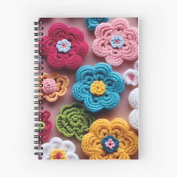 Item preview, crocheted flowers designed and sold by Mauswohn.