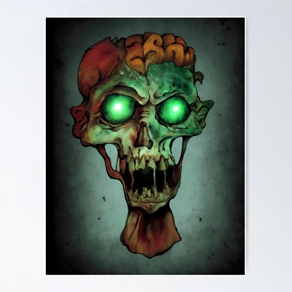 Item preview, Zombie head designed and sold by Glenbobagins.