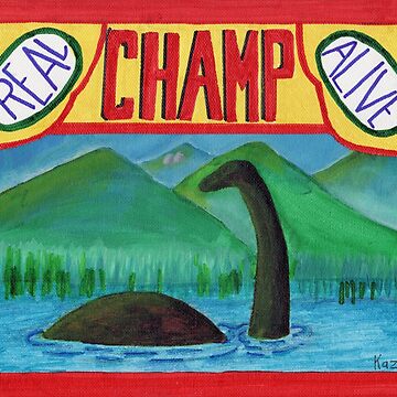 Artwork thumbnail, Champ Sideshow Poster Art by AdirondacKuriosities