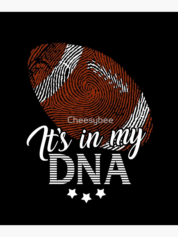 American Football It s In My DNA Funny T shirt