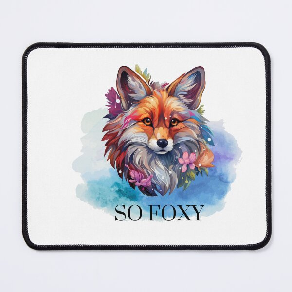 Item preview, Vibrant Watercolour So Foxy Fox designed and sold by Triplicate Limited.