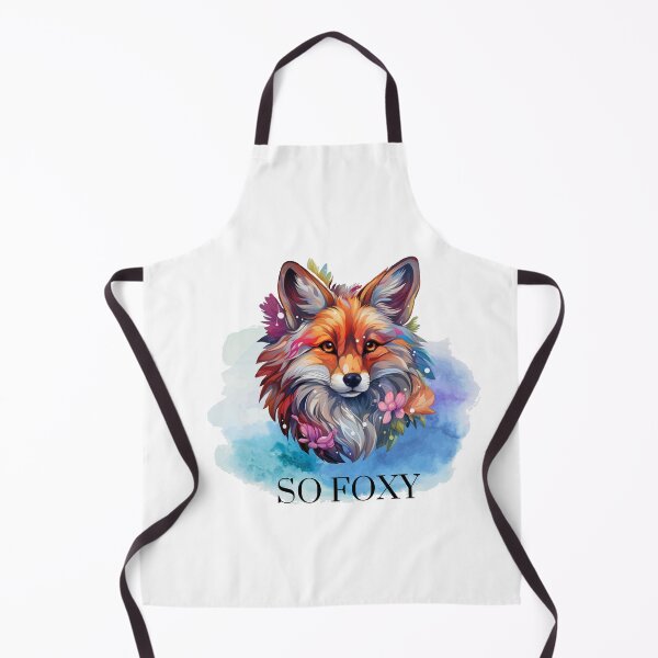Item preview, Vibrant Watercolour So Foxy Fox designed and sold by Triplicate Limited.