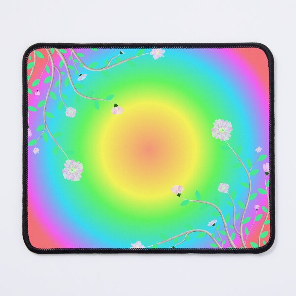 Item preview, rainbow with beautiful flower designed and sold by MiMee4451.