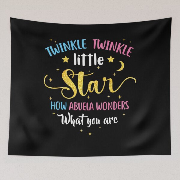 Item preview,  Twinkle Twinkle Little Star How Abuela Wonders What You Are designed and sold by MyTrueLove.