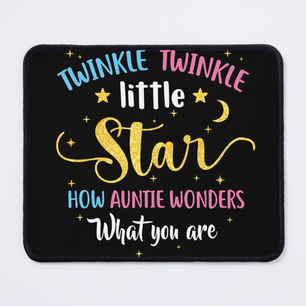 Item preview, Twinkle Twinkle Little Star How Auntie Wonders What You Are designed and sold by MyTrueLove.