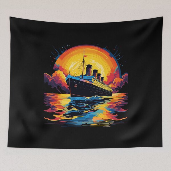 Artikelvorschau, Retro Titanic Men Women Kids Vintage Titanic entworfen und verkauft von KsuAnn.