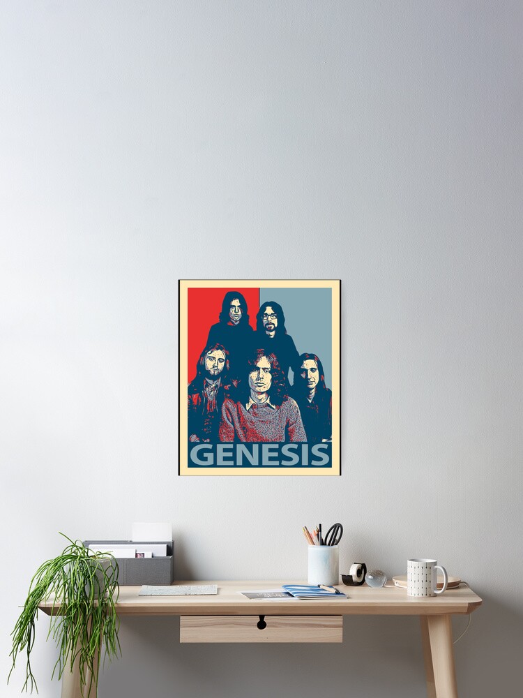 Genesis Rock Band&quot; Poster for Sale by ZenaMarquardt | Redbubble