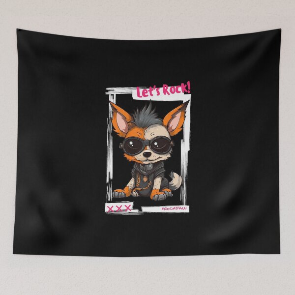 Item preview, Cyber Punky Doggo to Celebrate International Dog Day designed and sold by T1337.