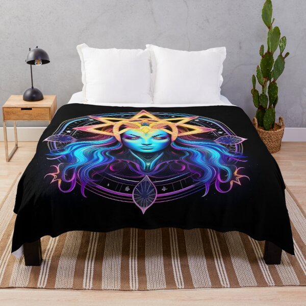 Item preview, Cosmic Kaleidoscope: Psychedelic Neon Star Sign Collection designed and sold by KaonDesign.