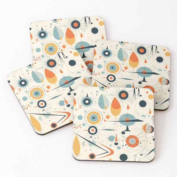 Item preview, Atomic 50's style print designed and sold by Inky-Spiration.