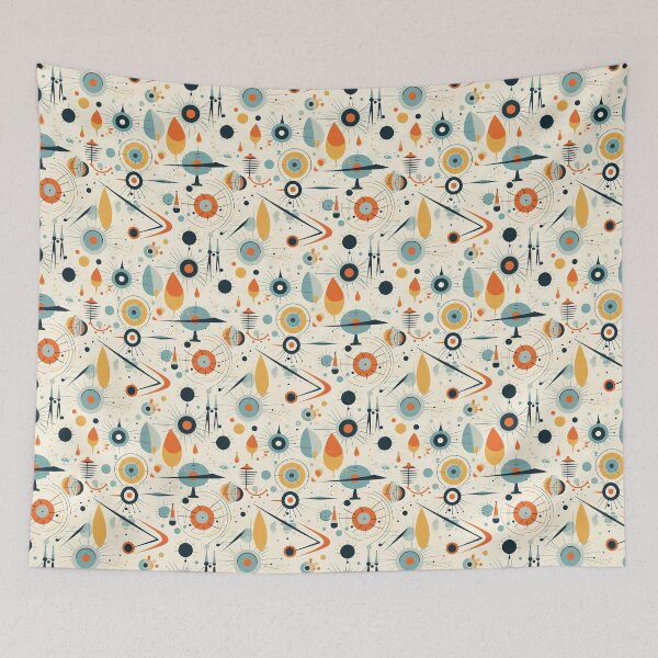 Item preview, Atomic 50's style print designed and sold by Inky-Spiration.