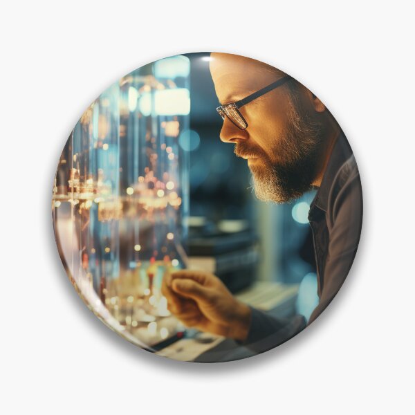 Item preview, Bio-Blockchain Auditor - Pharmaceutical Blockchain Analyst designed and sold by TheBrainArt.